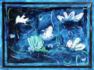 Pannello Decorativo SCHIFANO Tela Francese - 117x89 Cm, Su MDF, Multicolore, Per Interni