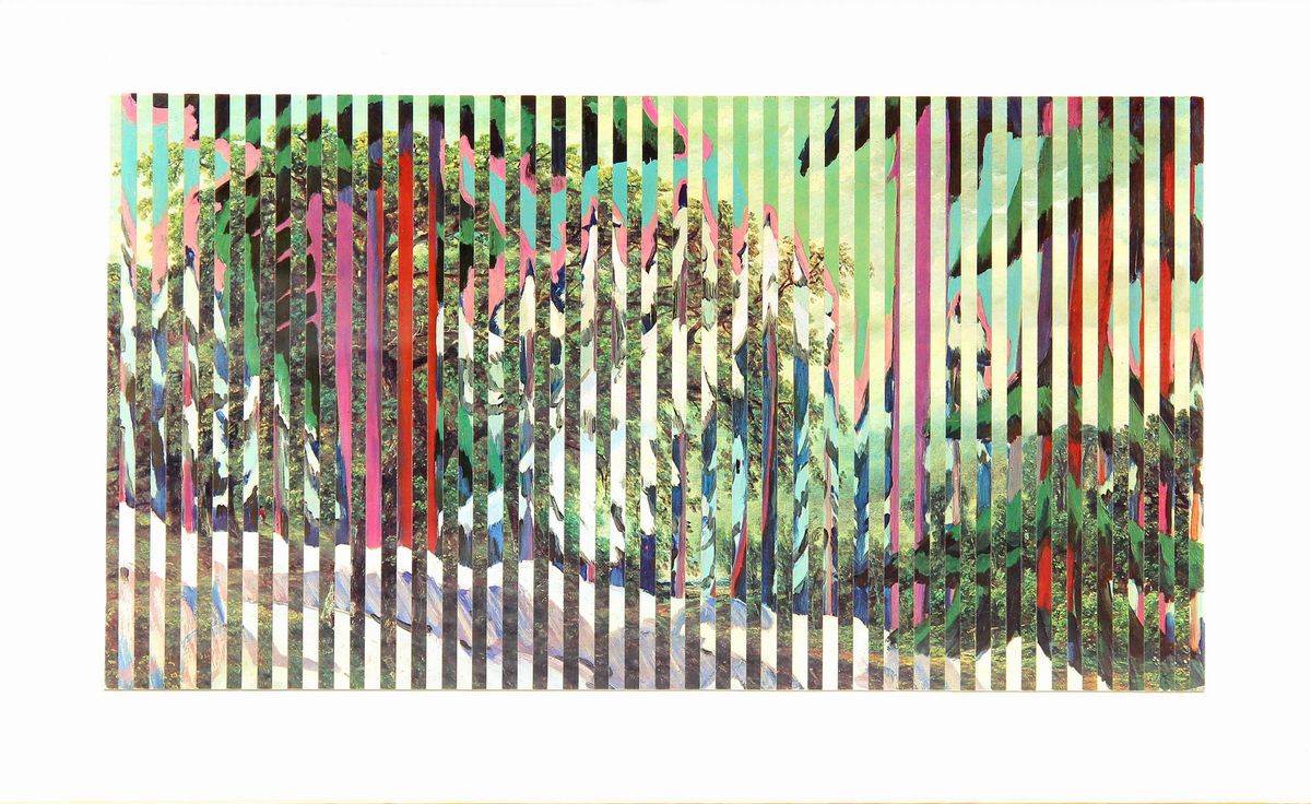 Jiri KOLAR Senza titolo (1994) collage su cartoncino Asta Asta a