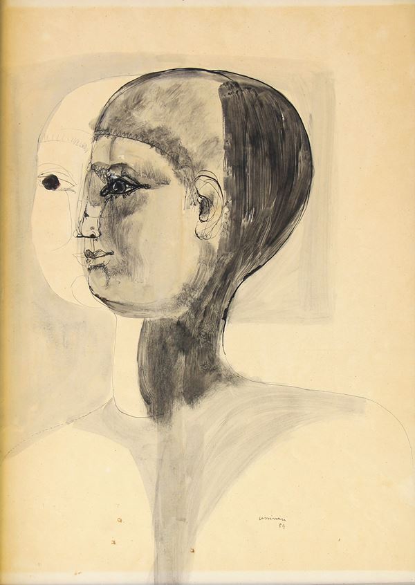 Bruno CASSINARI - Volto di ragazza