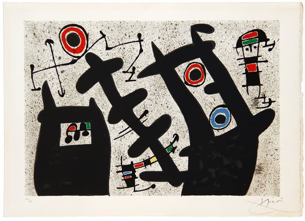 Joan MIR&#211; - Le lézard aux plumes d'or