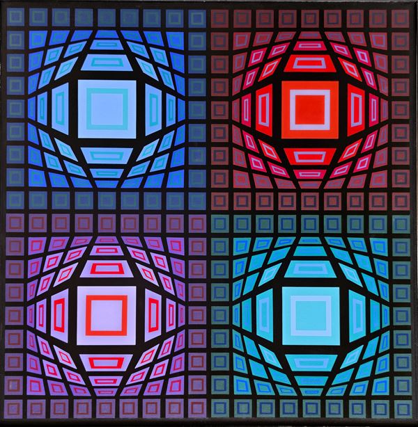 Victor VASARELY - Vitro