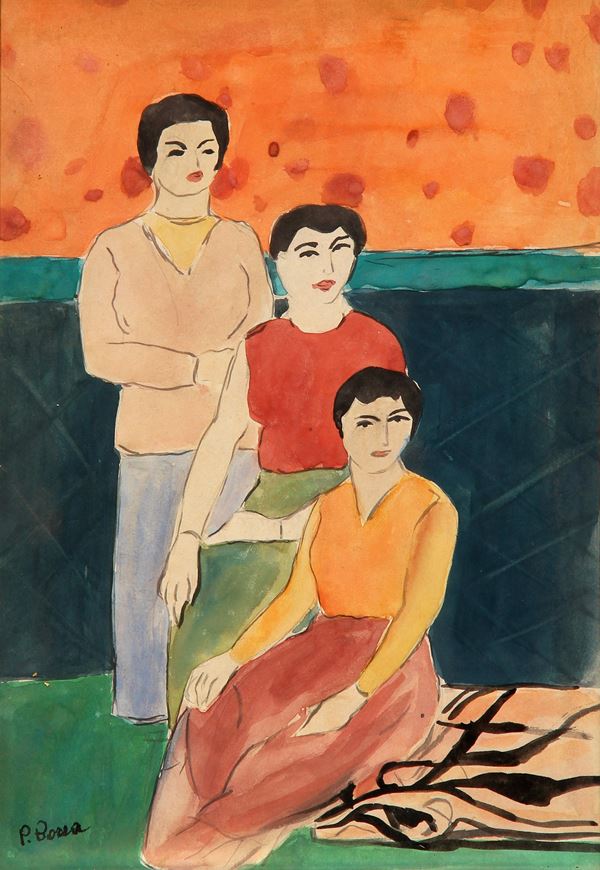 Pompeo BORRA - Senza titolo