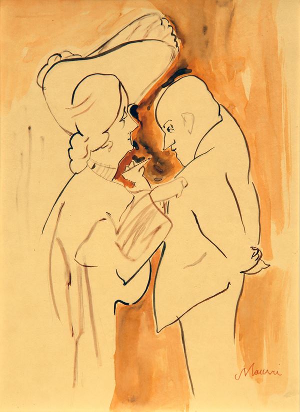 Mino MACCARI - Untitled