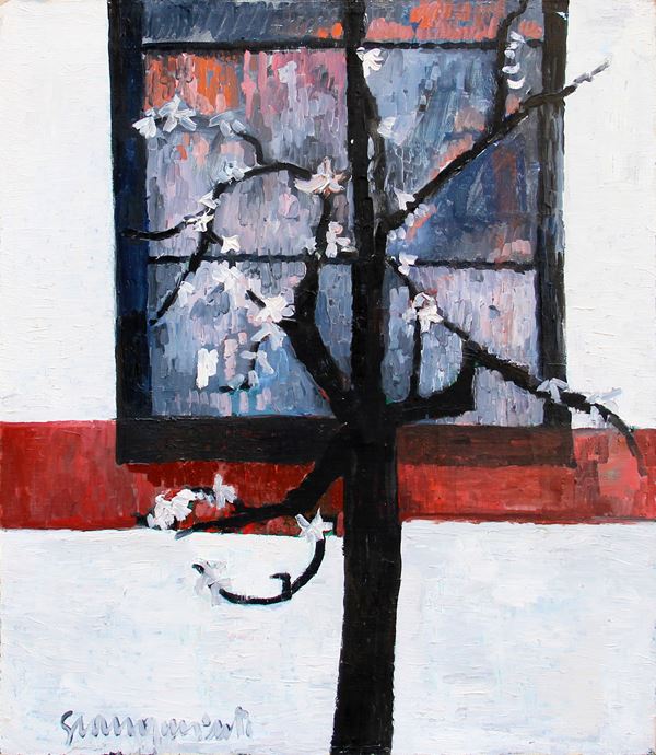 Alberto GIANQUINTO - Il melo
