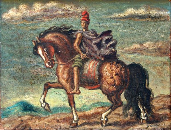 Giorgio DE CHIRICO - Cavaliere frigio