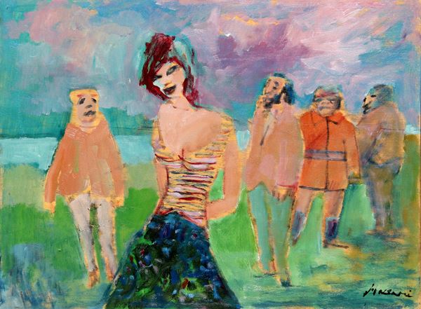 Mino MACCARI - Ragazza