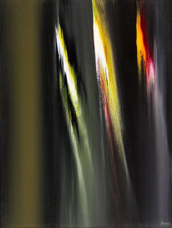 Ennio FINZI - Il verso del colore in nero