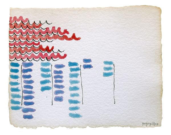 Giorgio GRIFFA - Segno e colore