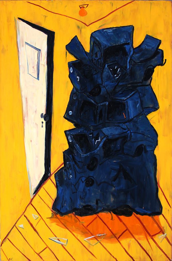 Rick PROL - Big car pile up (dada de Chirico)