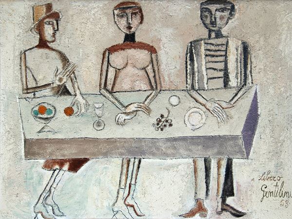 Franco GENTILINI - Il banchetto (N. 1)