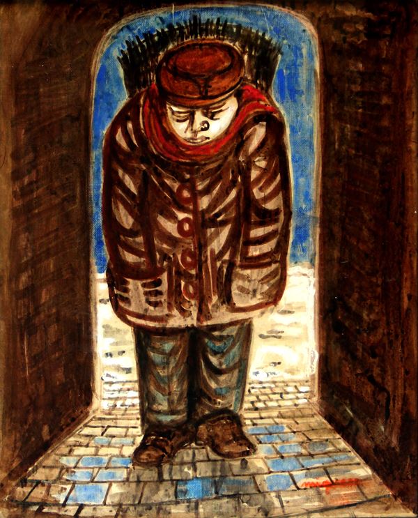 Giuseppe MIGNECO - Ragazzo con la gerla