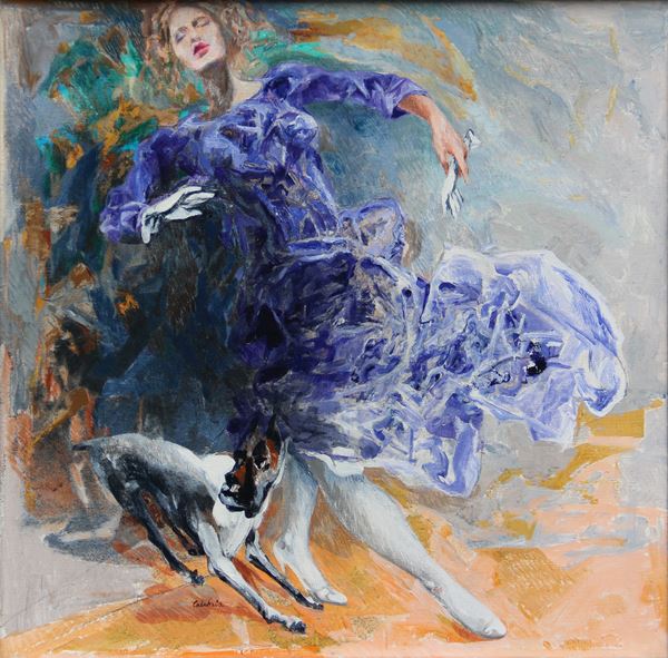 Ennio CALABRIA - Studio per figura