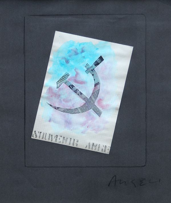 Franco ANGELI - Senza titolo (Souvenir Ange)