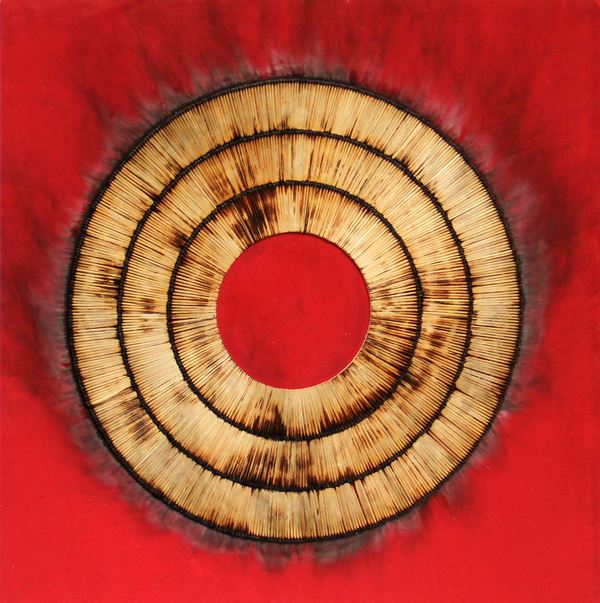 Bernard AUBERTIN - Dessin de Feu Circulaire