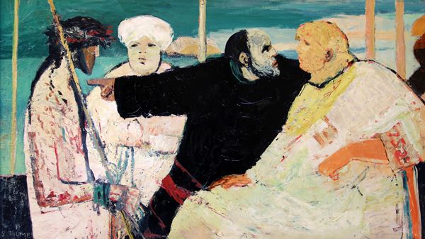 Salvatore FIUME - Gesù davanti a Pilato