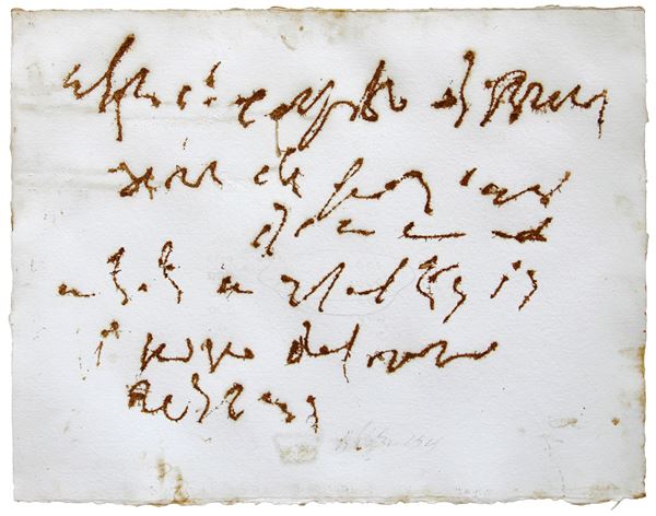 Pier Paolo CALZOLARI - Senza titolo