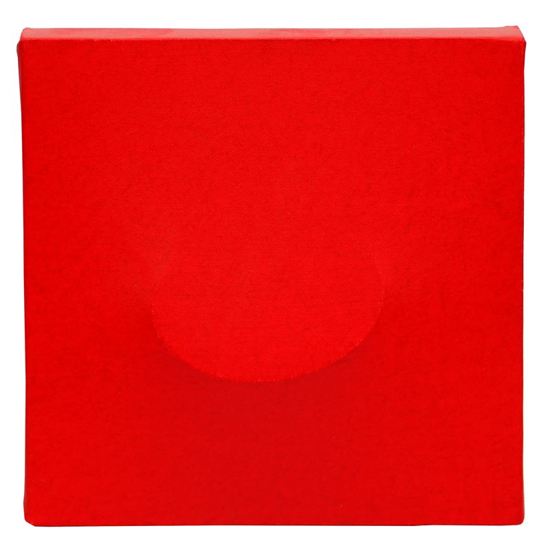 Senza titolo (un ovale rosso)