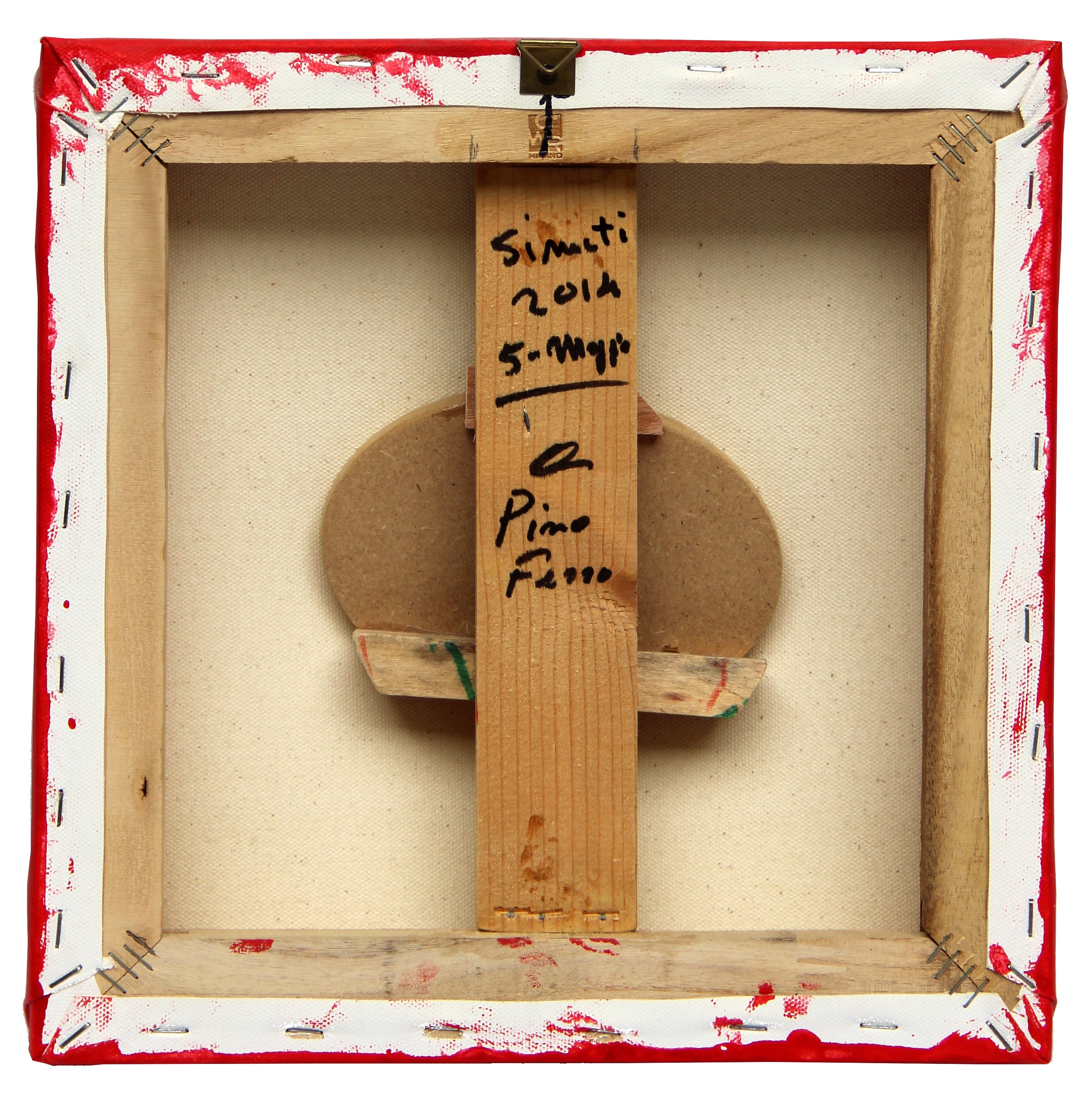 Senza titolo (un ovale rosso)