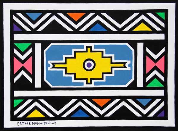 Esther MAHLANGU - Senza titolo