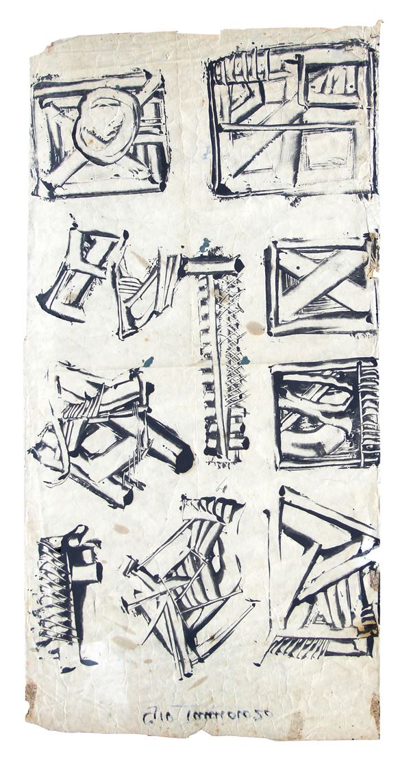 Giò POMODORO - Senza titolo