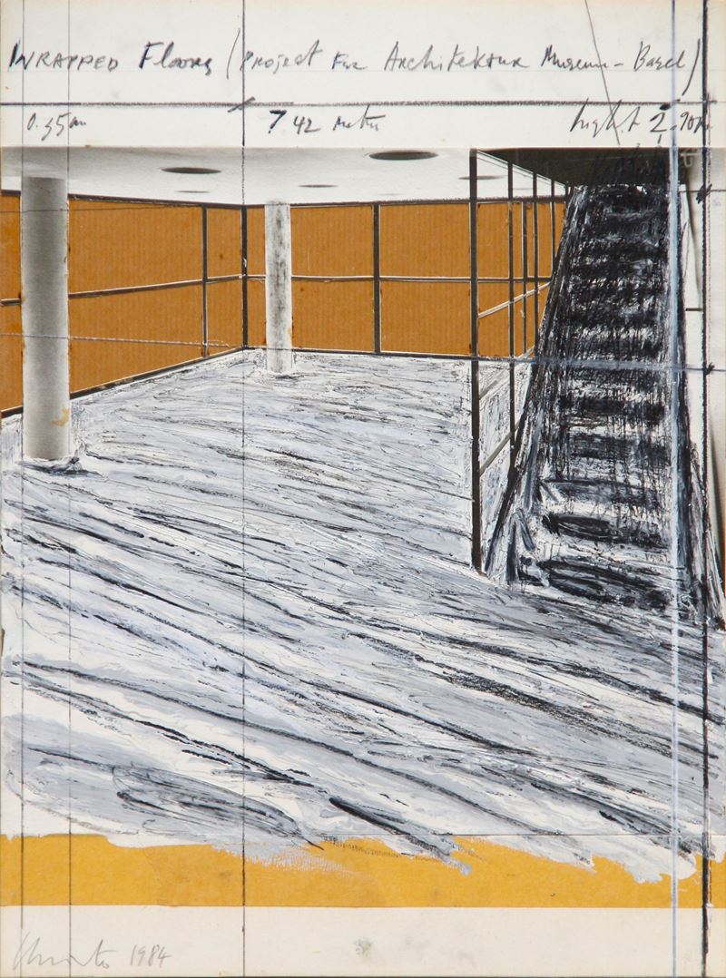 Wrapped Floors (Project For Architecture Museum Basel)