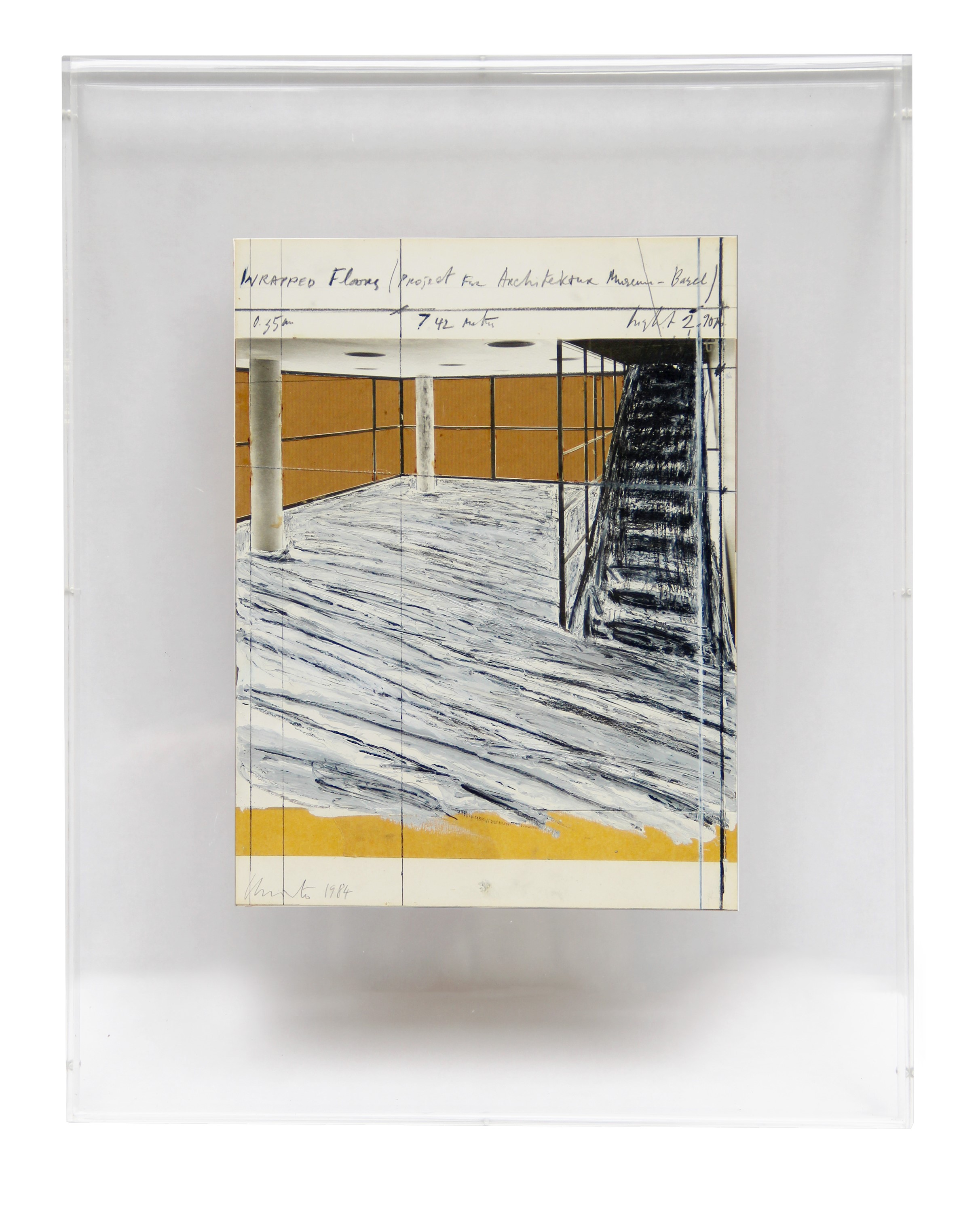 Wrapped Floors (Project For Architecture Museum Basel)