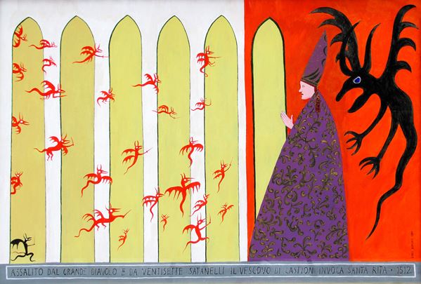 Dino BUZZATI - Il Vescovo di Castion - Secondo attacco!