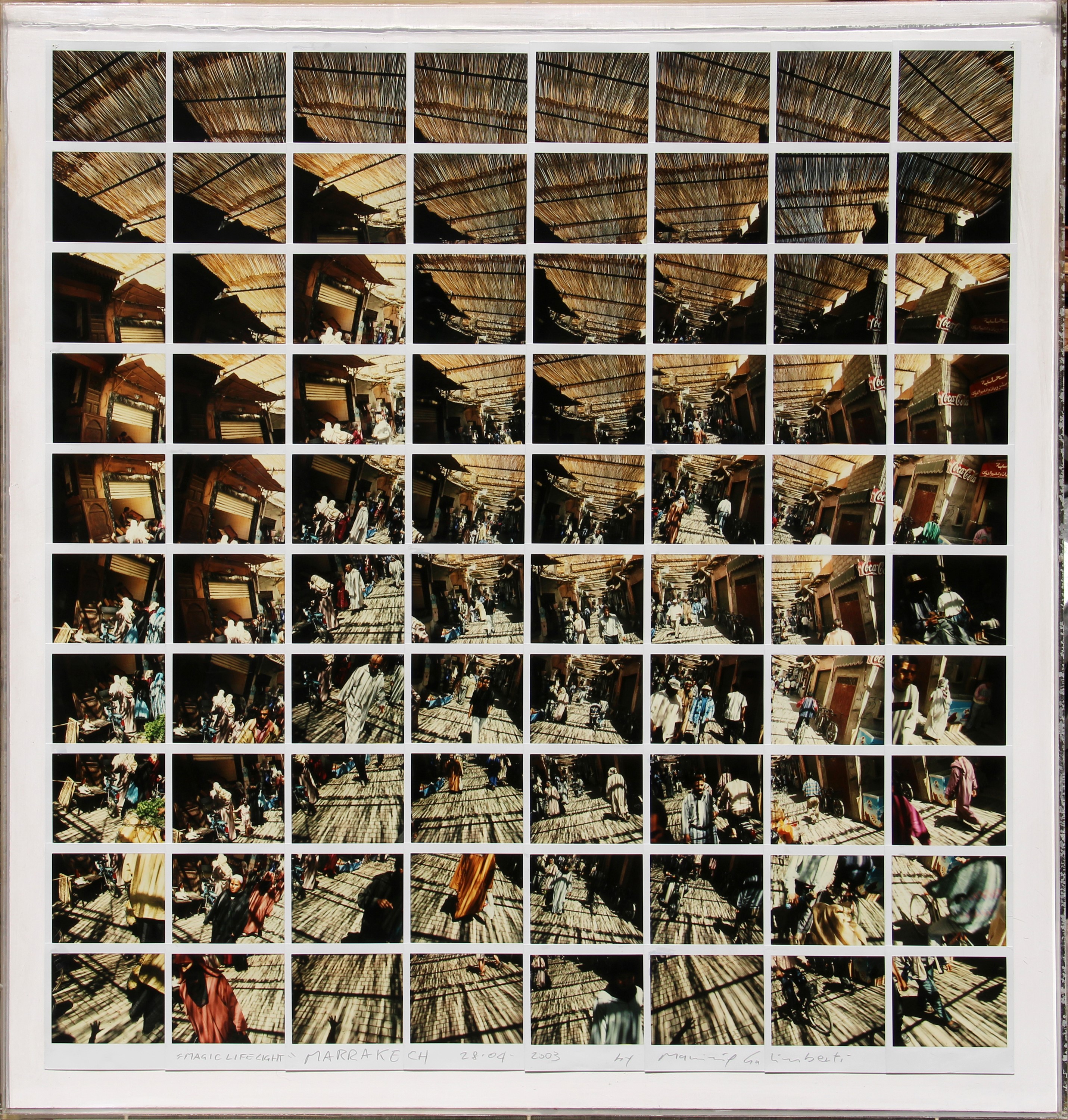 Maurizio Galimberti - Magic lifelight: Marrakesh (2003)
