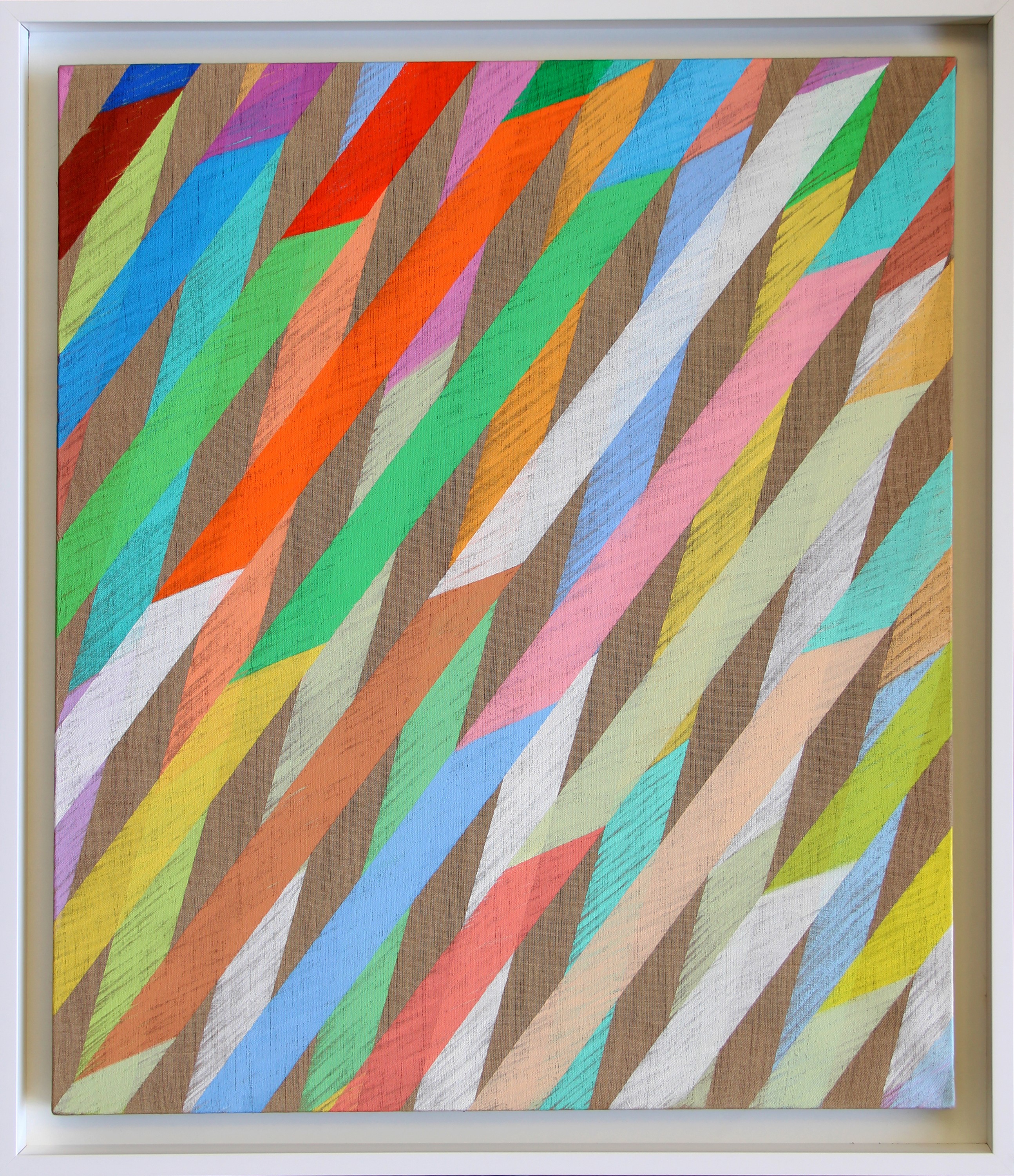 Piero Dorazio - Inverno, olio su tela