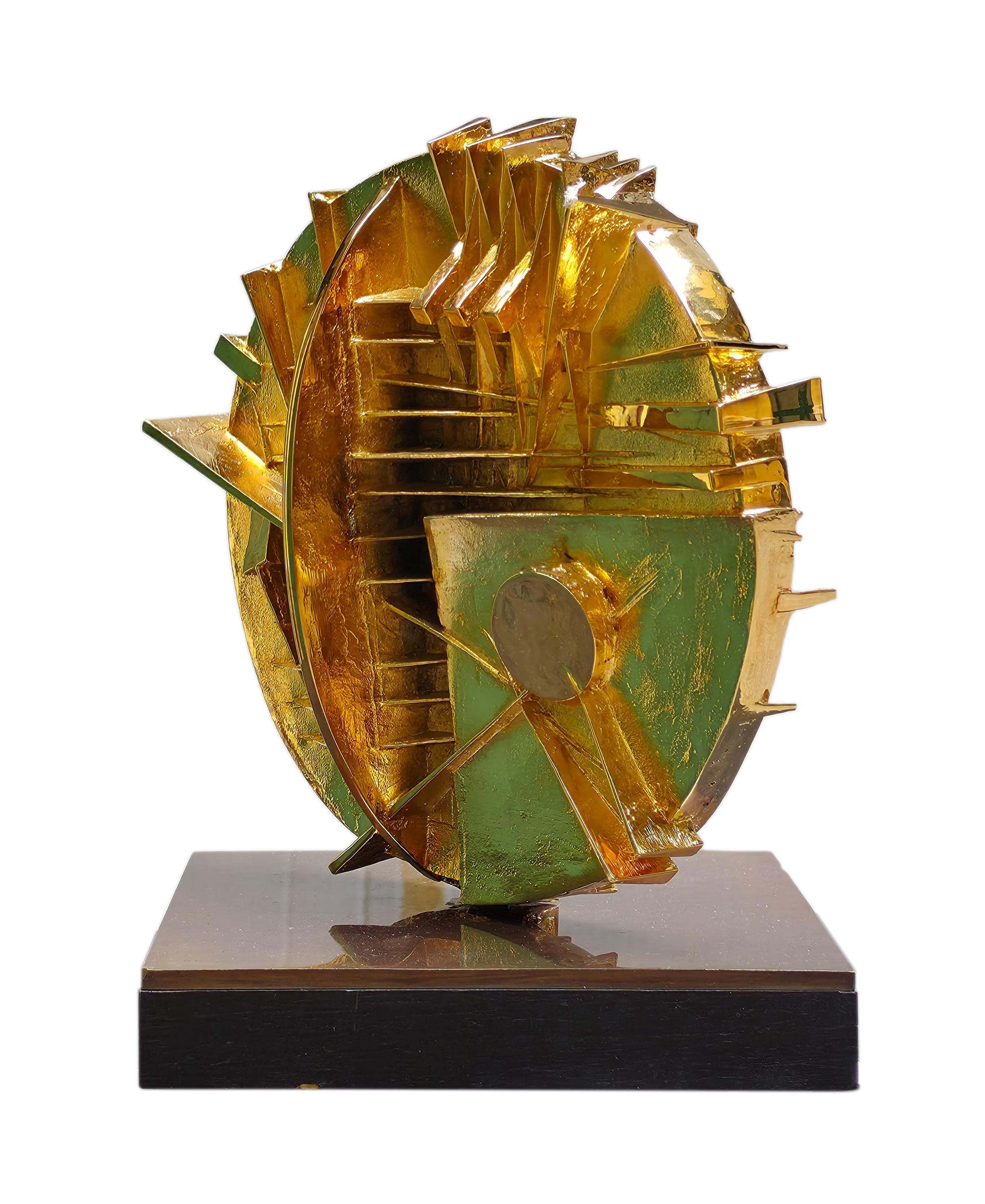 Arnaldo Pomodoro - Disco (bronzo dorato, 1977)