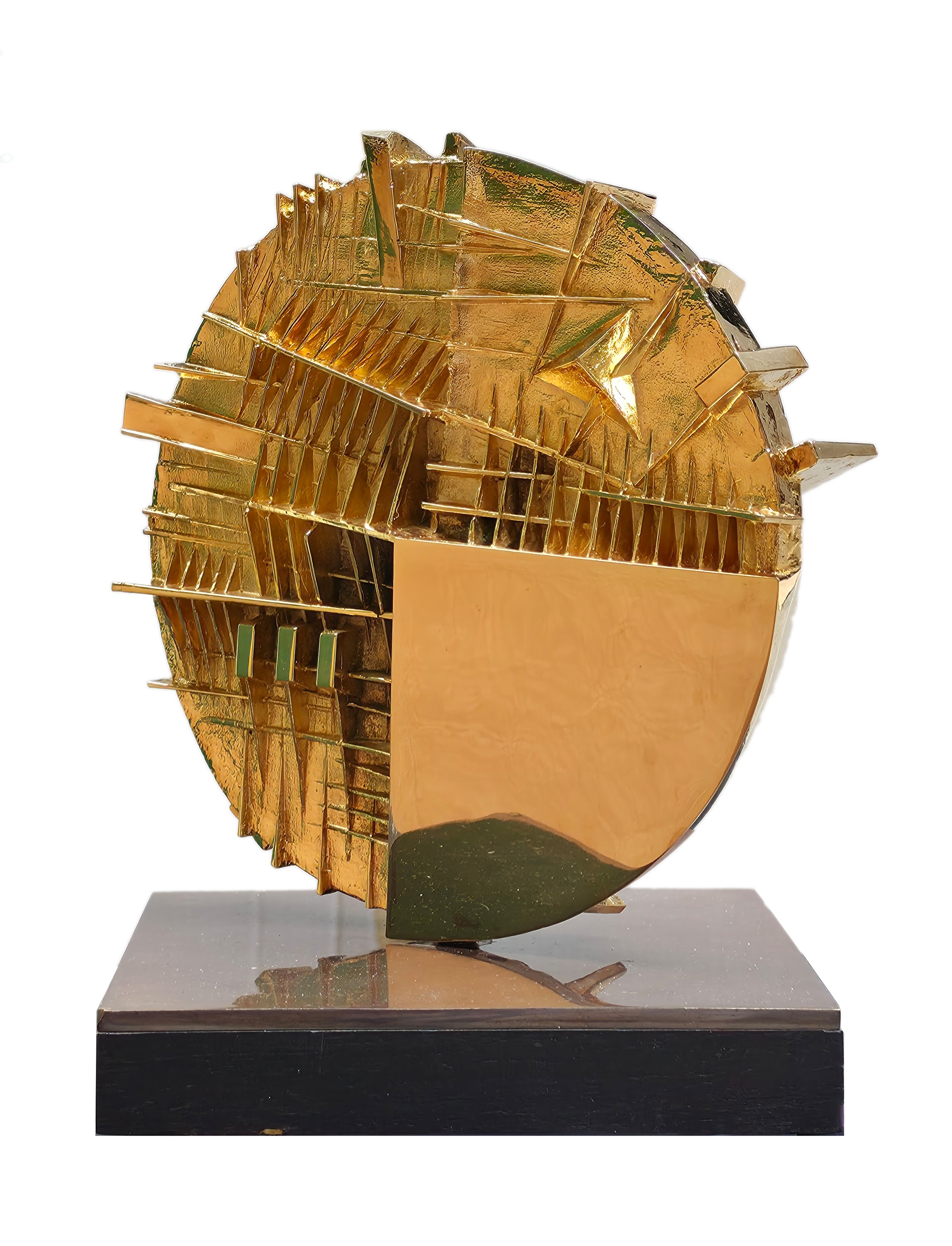 Arnaldo Pomodoro - Disco (bronzo dorato, 1977)