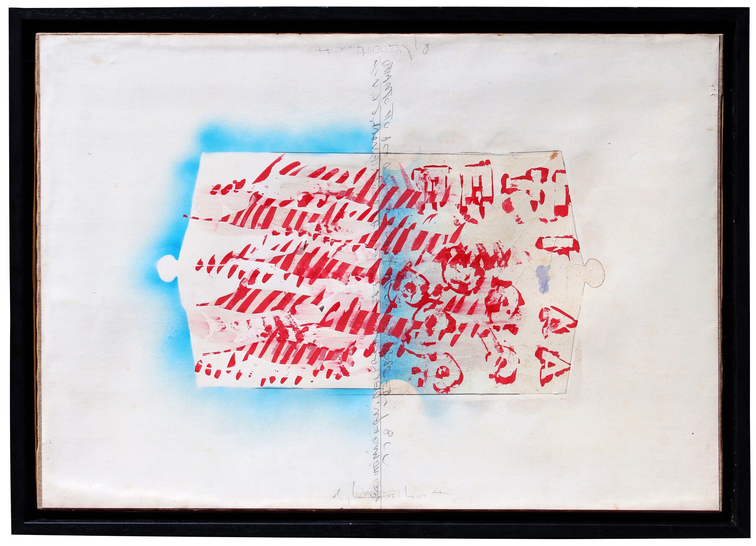 Alighiero Boetti - Senza Titolo (pesce Spada)
