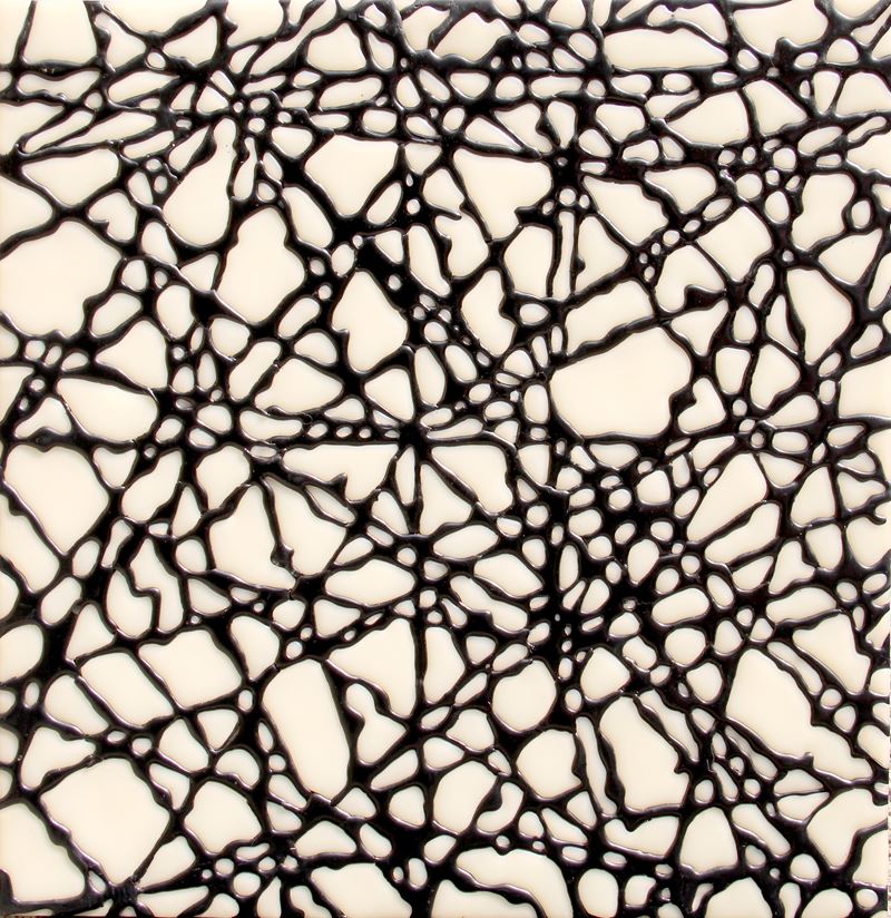 Davide Nido - Cellulare, colle termofusibili su tavola (1999)