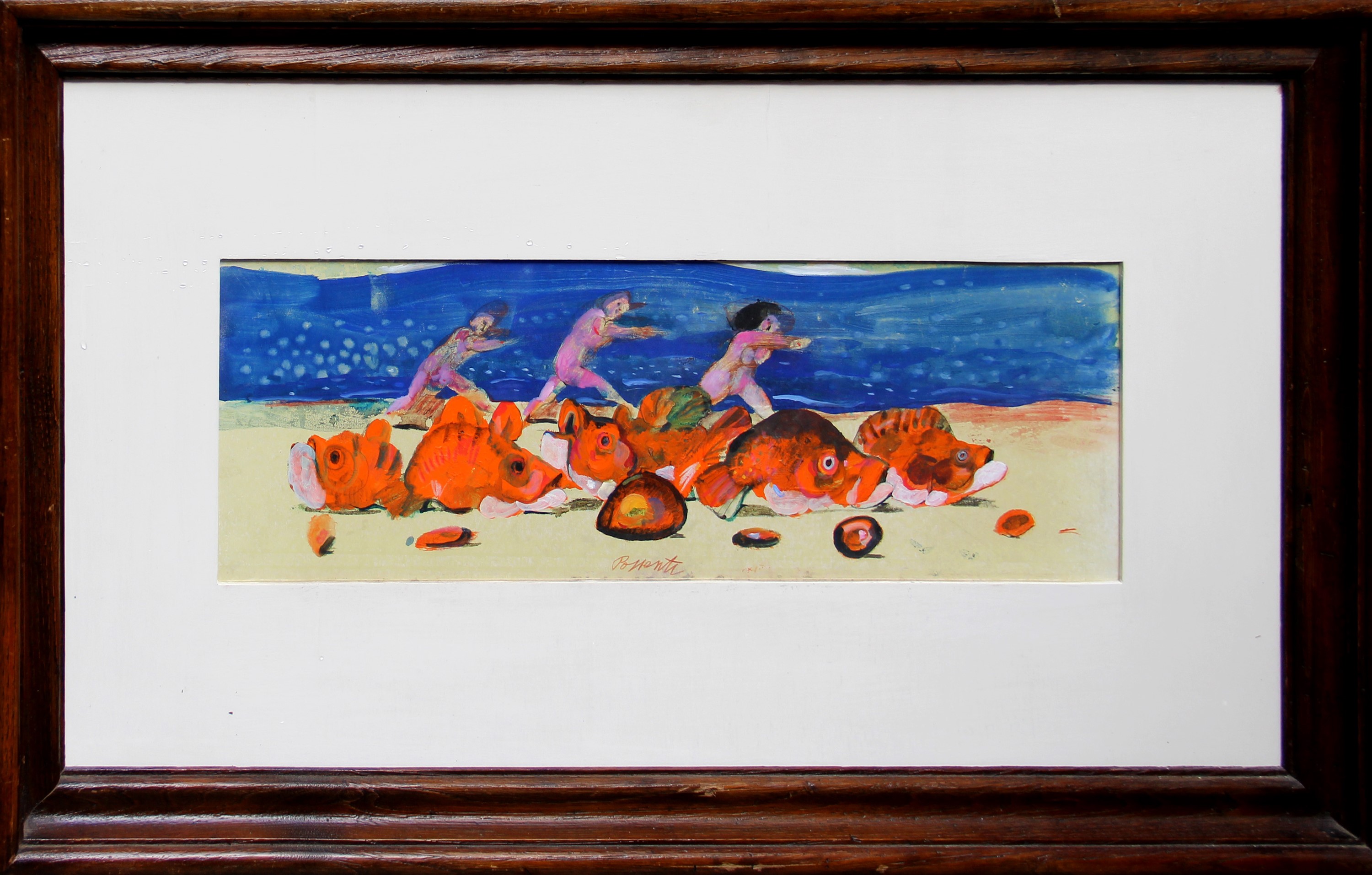 Antonio Possenti - Senza titolo (olio su tavola), 1995