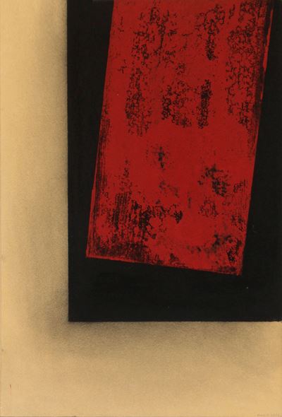 Senza titolo (tecnica mista su cartone, 2006)