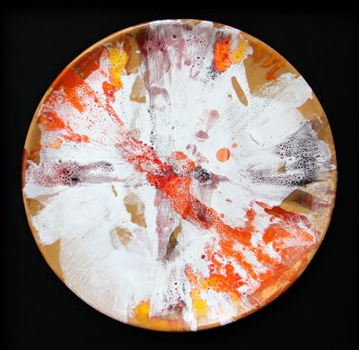 Senza titolo (ceramica smaltata policroma, 2002)