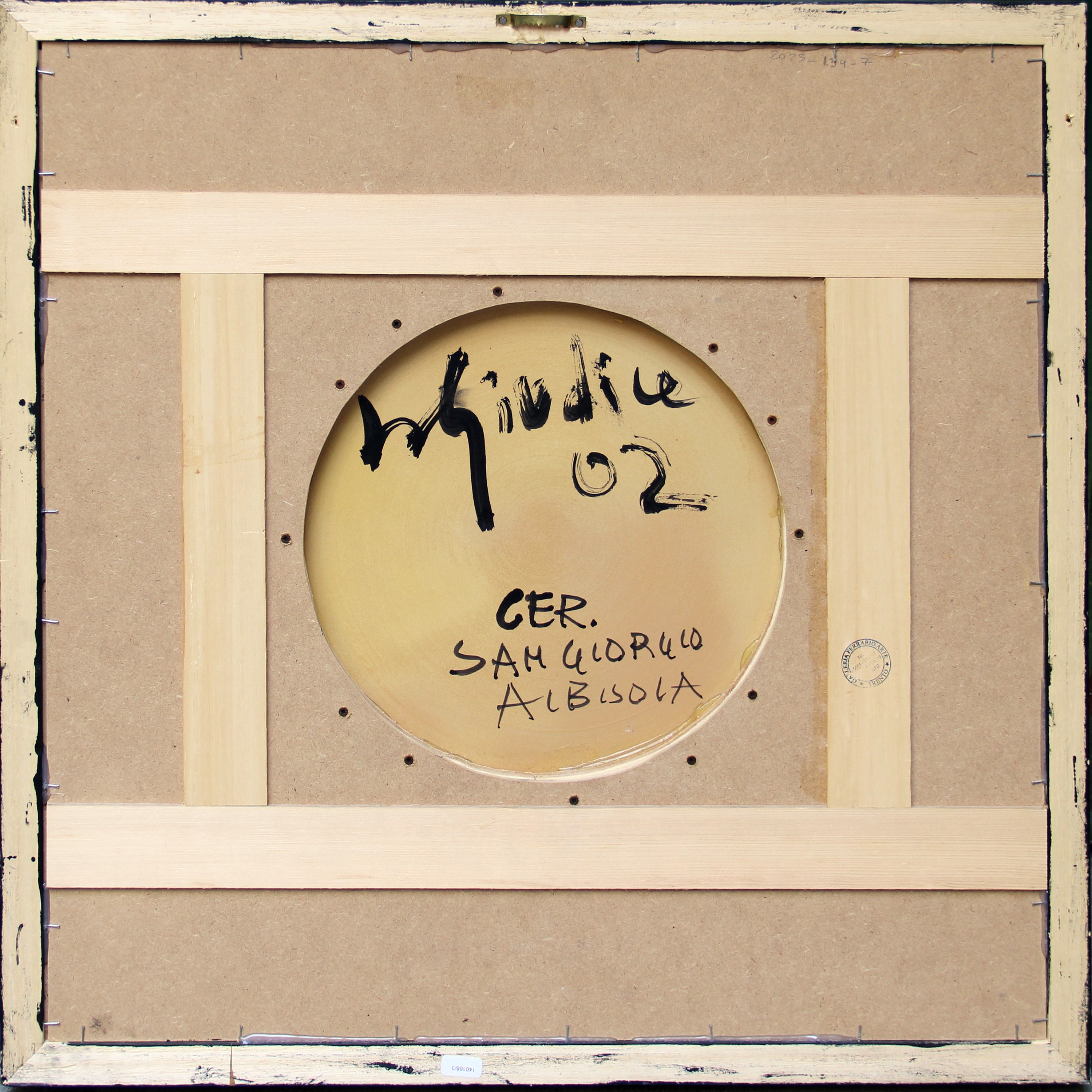 Marcello lo Giudice - Senza titolo (ceramica smaltata policroma, 2002)