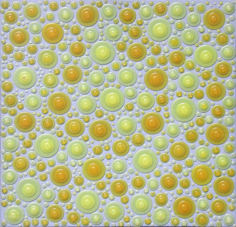 Davide Nido - Finestra grigia (colle termofusibili su tela), 2005