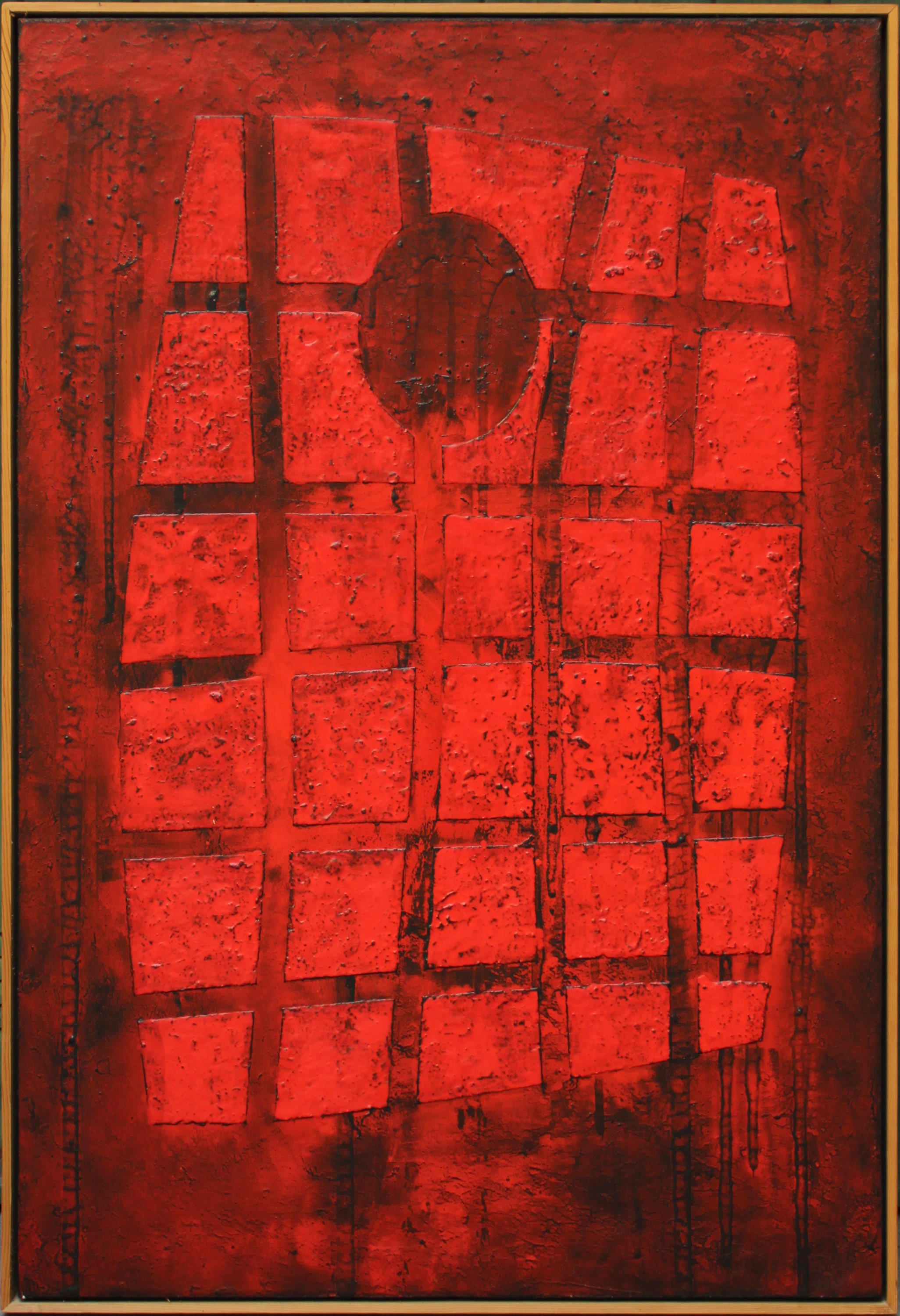 Roberto Floreani - Camera segreta, olio su tela (1994)