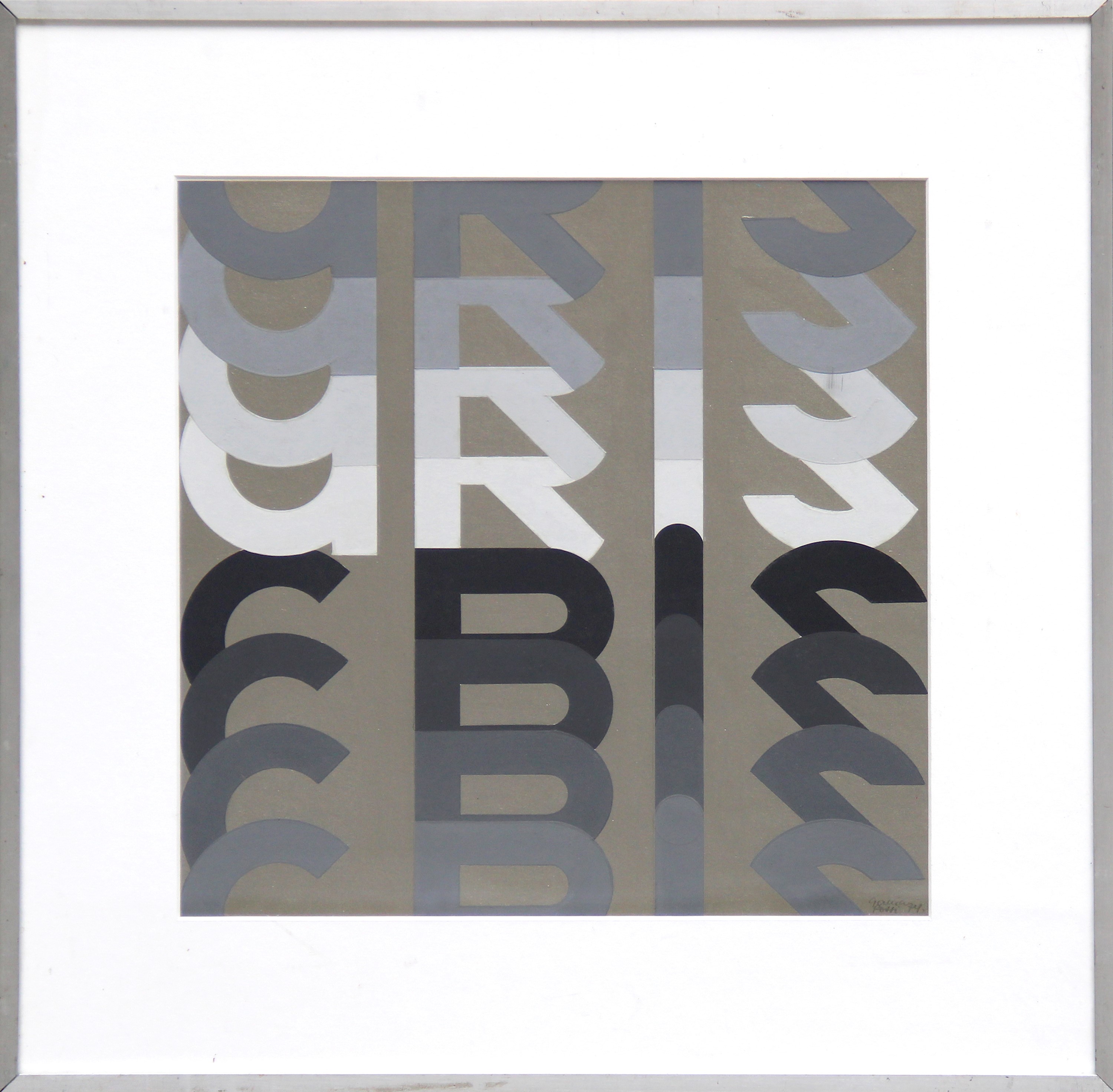 Horacio Garcia Rossi - Gris