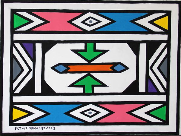 Esther MAHLANGU - Senza titolo
