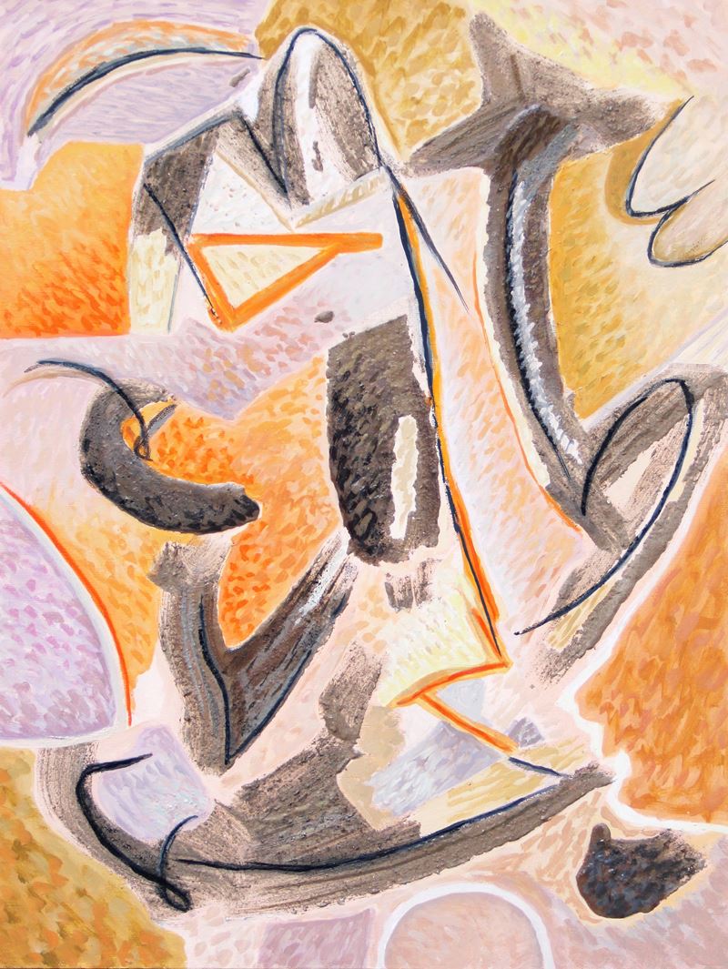 Giorgio Basfi - Corpo e Spirito VII I (olio su tela, 2024)