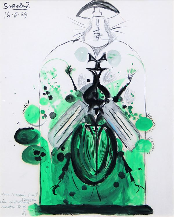Graham Vivian SUTHERLAND - Senza titolo